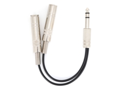 Cable De Audio Macho A 2 Hembras Blindado Para Caja De Guitarra Eléctrica Folk, Bajo, Guitarra Eléctrica, Accesorios