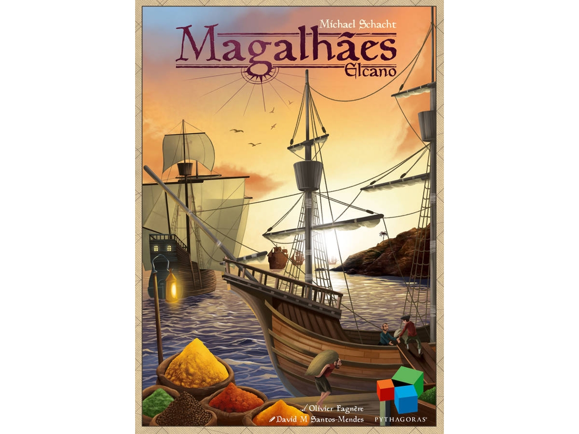 Juego de Mesa PYTHAGORAS Magallanes: Elcano (Edad Mínima: 8 Años)