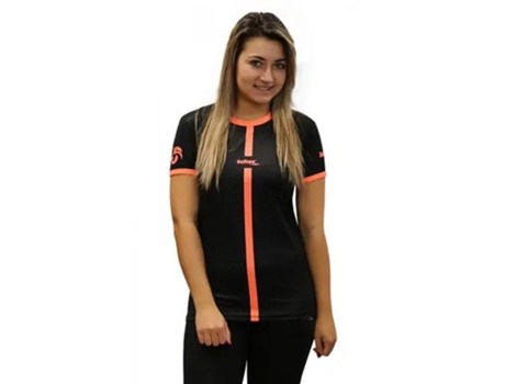 Camiseta de Mujer SOFTEE Tipex Tenis Negro (S)