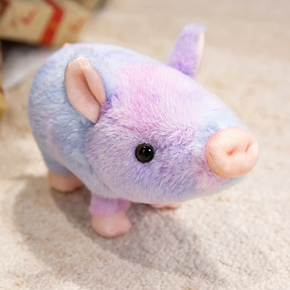 (morado) Peluche De Cerdito Suave De Alta Calidad, Cómodo Al Tacto, Bonito Y Agradable Para La Piel.