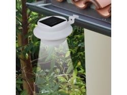 Juego de 6 lámparas solares para exteriores para canalones de vallas, decoración del hogar DKD