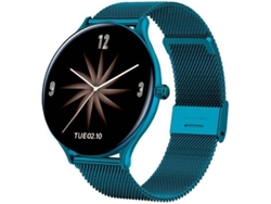 Reloj inteligente digital Yizhood de acero de lujo con pantalla táctil y seguimiento de actividad deportiva (verde)