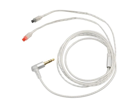 HURRISE Cable de Repuesto para Auriculares Ath con Conductor de Cobre Chapado en Plata