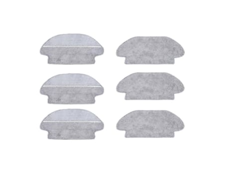 6 paños de fregona compatibles con Xiaomi Mijia Robot Vacuum Stytjo2ym Wet-dry