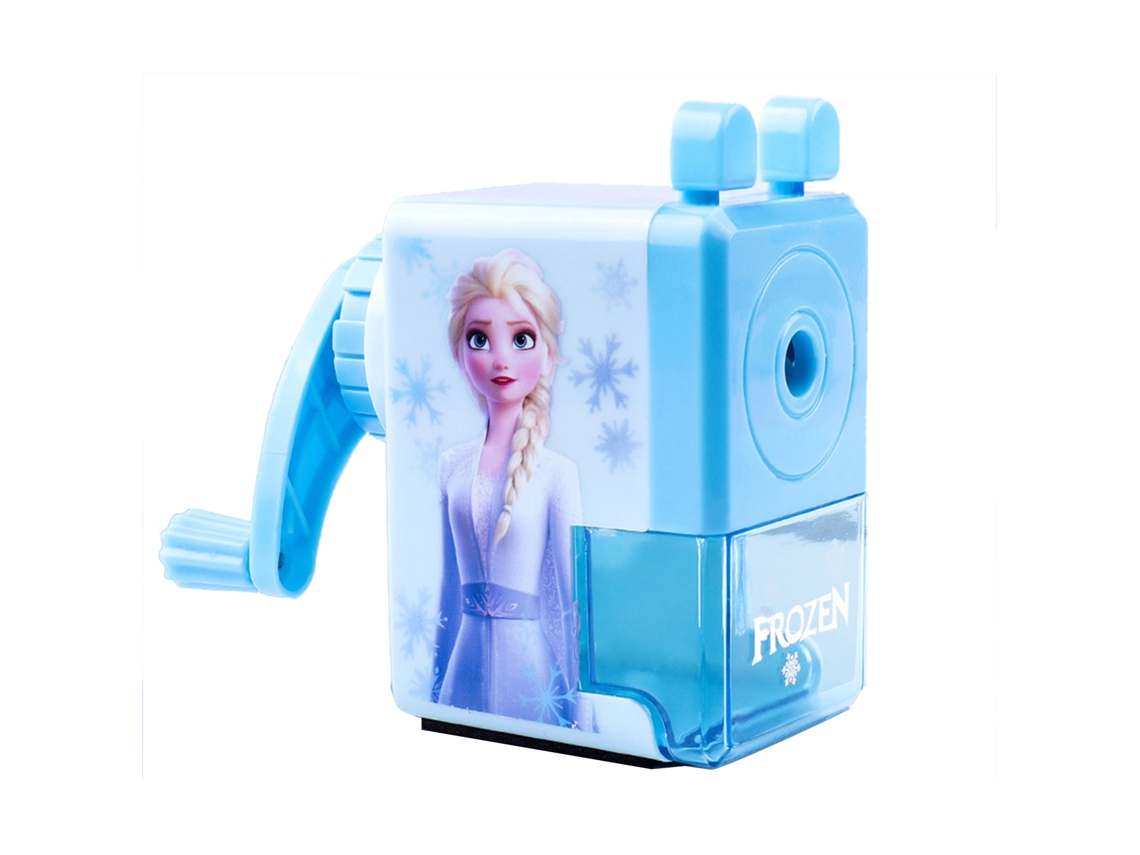 Sacapuntas Manual De Manivela Con Diseño De Princesa De Hielo Para Niños Y Estudiantes Primarios