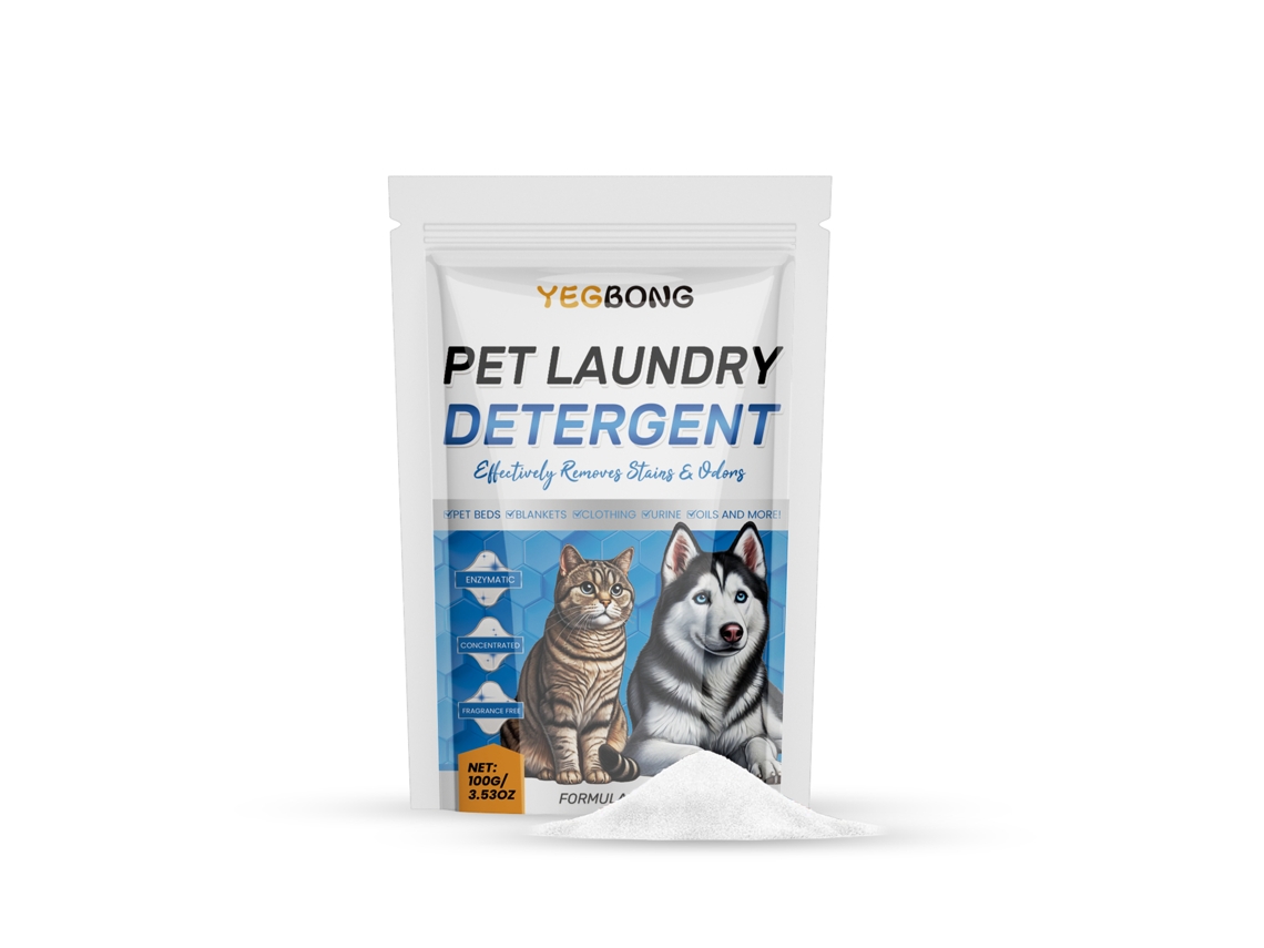 Detergente desodorizante para ropa de mascotas