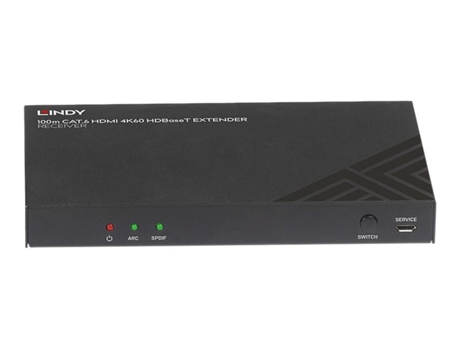 Interruptor LINDY Cat.6 HDMI 4K60 HDBaseT
