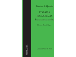 Libro Poesias Picarescas: Poesias Satiricas Ineditas de Francisco De Quevedo (Español)
