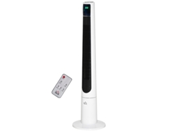Ventilador De Torre Silencioso 50w Control Remoto 3 Velocidades 3 Modos Oscilación 40°