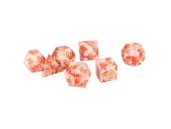 Walshlxq-dados Poliédricos De Resina D6 De Alta Equilibrio Con Números Claros Para Juegos De Rol Y Mesa Multifuncionales