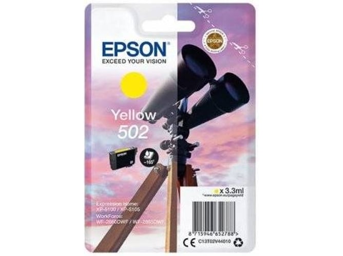 Cartucho de tinta EPSON 502 -C13T02V44020