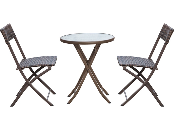 Conjunto de Jardín OUTSUNNY 863-029 (3 Piezas)