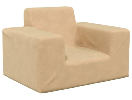Sofá Para Niños VIDAXL Crema (52.5x39.5x35 cm)
