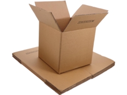 Juego De 5 Cajas De Envío Cuadradas Resistentes, Cajas De Cartón De Triple Capa Para Mudanzas.