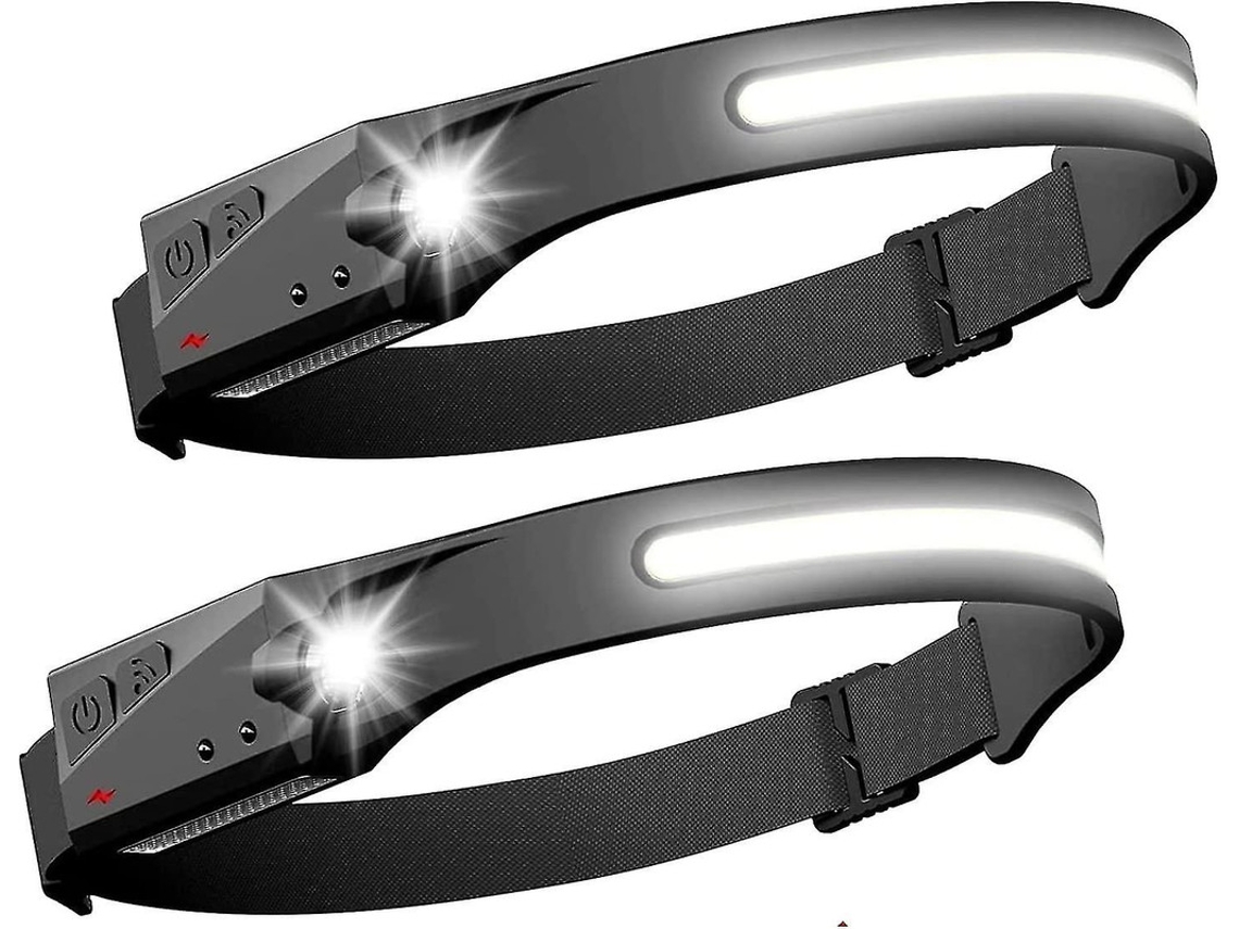 Obtenga Una Iluminación Brillante Y Versátil Con El Conjunto De Faros Delanteros Cob (negro)