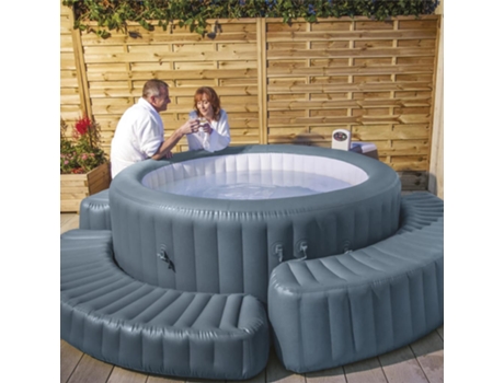 Borde inflable para bañera de hidromasaje redondo Lay-Z-Spa BESTWAY