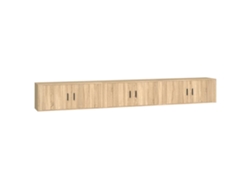 Maison Exclusive - Muebles Para Tv De Pared 3 Uds Roble Sonoma 100x34,5x40 Cm