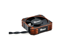 Black+orangesurpass Hobby Rocket V2 21000rpm Metal Cooling Fan Rc Car Parts 35*35*10mm