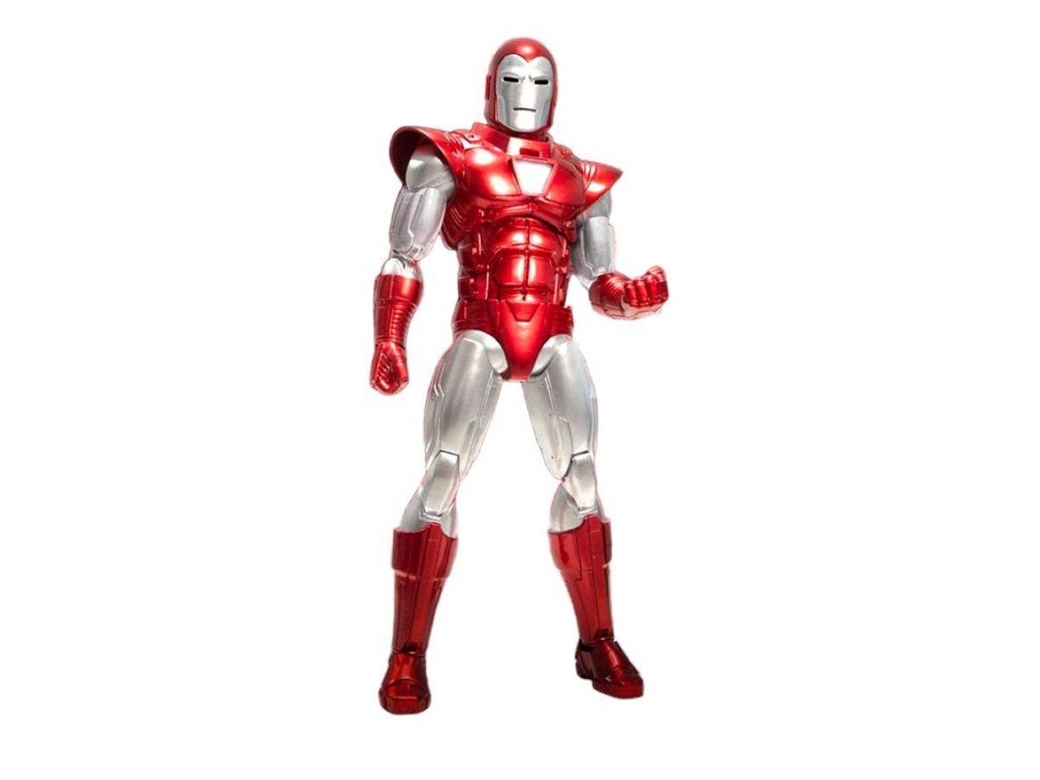 Figura Mezco Toys IRON MAN Silver Centurion Figura One:12 Collective