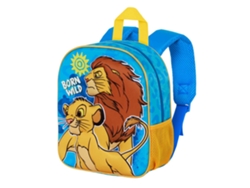 Mochila 3D Elite Salvaje de Disney El Rey León, Azul Karactermania