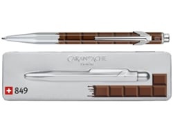Pluma Esferográfica Retráctil Ache 849 Chocolate CARAN D'ACHE