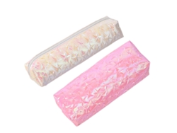 VIVILIYYA Bolsa De Lápis Caso De Lápis Cosméticos Maquiagem Bolsa De Lápis Papelaria Bolsa Caso, Zipper Bag, 20,5 4,5 4,5cm