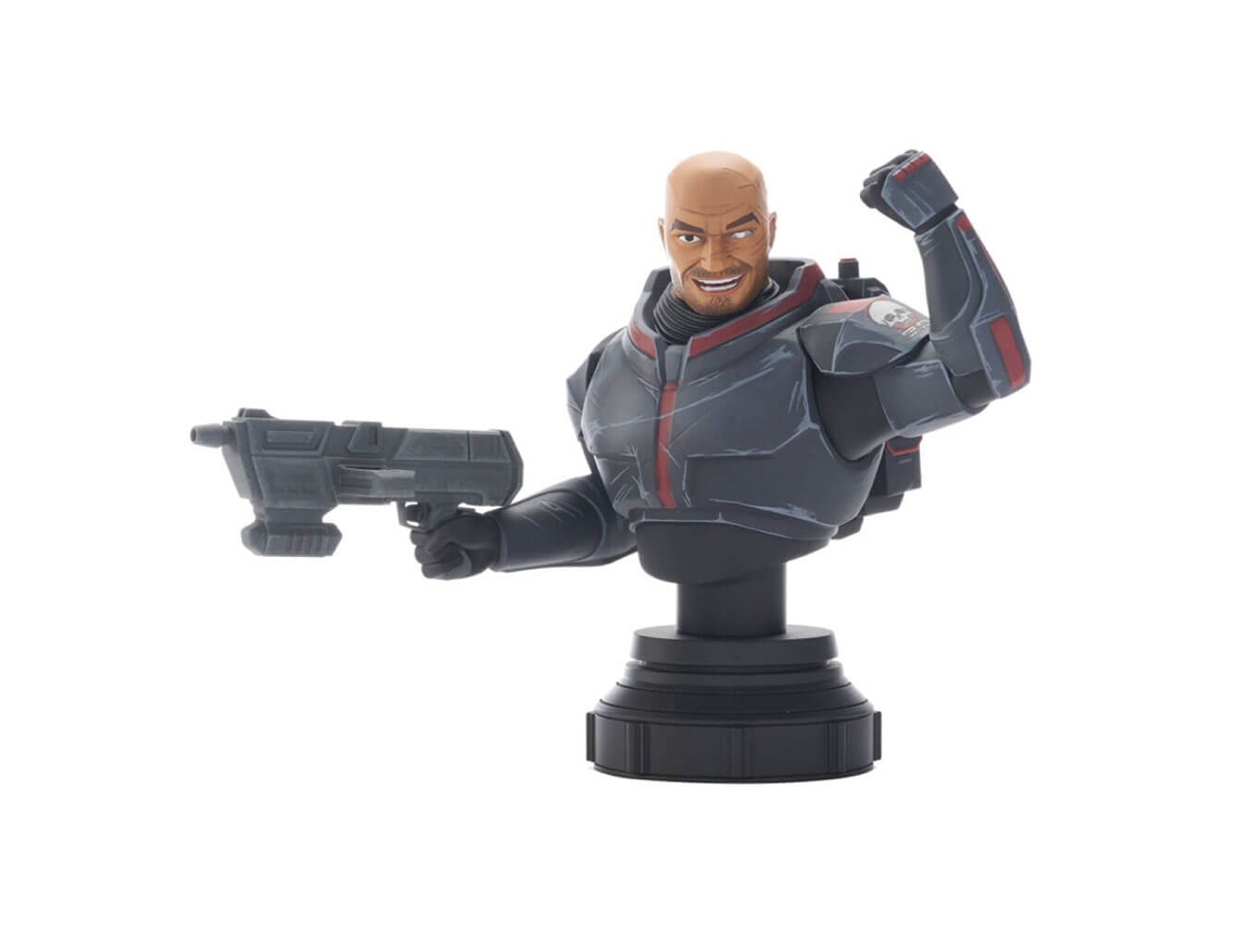 Diamond Select Toys STAR WARS: The Clone Wars Figura de busto de auxilio escala 1:7