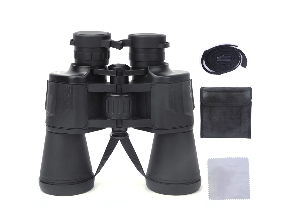 Telescopio HD de plástico 20x50 con ocular negro grande