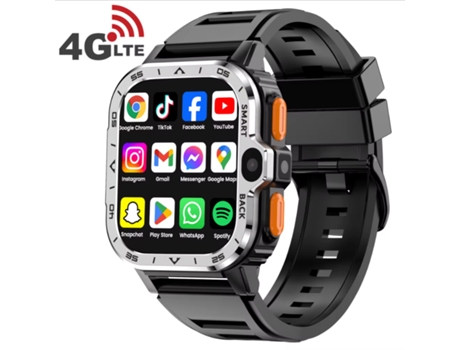 Smartwatch OHPA S9 Gps Plata Negra 216G