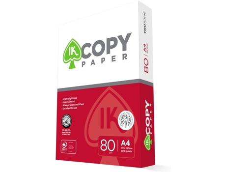 FOLIOS COPYPAPER DINA 4 - 80 GRS 1 PAQUETE 500 UNDS COM-FORT HOUSE