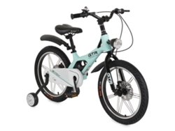 Bicicleta Infantil Byox Gtr 18" Con Cuadro De Magnesio Y Frenos De Disco - Mint