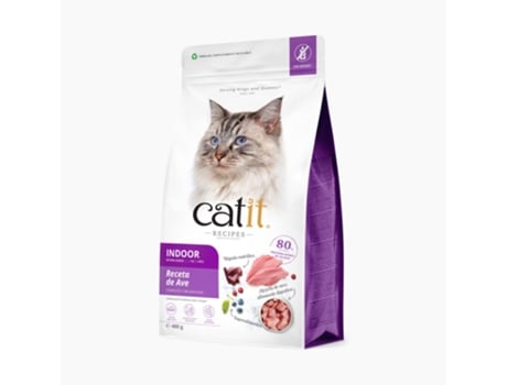 Pienso para Gatos CATIT Recipes -Receta de Aves para ESTERILIZADO, 400g