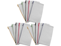 Besportble Estuche De Lona Beige Con Cremallera Y Lona 12 X 21 Cm 21,00 X 12,00 X 0,30 Cm Pulgadas -materia...