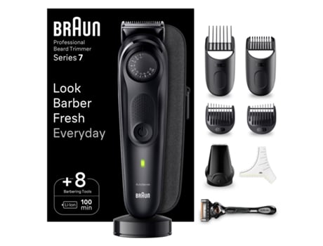 Recortadora de Barba BRAUN Series 7 BT7440 (Autonomía 100 min - Batería)