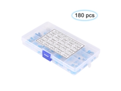 Kit de condensadores cerámicos de alto voltaje 2KV 15 valores 100PF 10000PF 180 piezas SIN MARCA