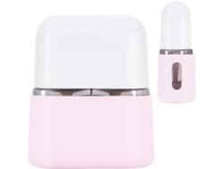 Recipiente de viaje, botella de prensa para champú, jabón líquido, jabón, maquillaje, unisex