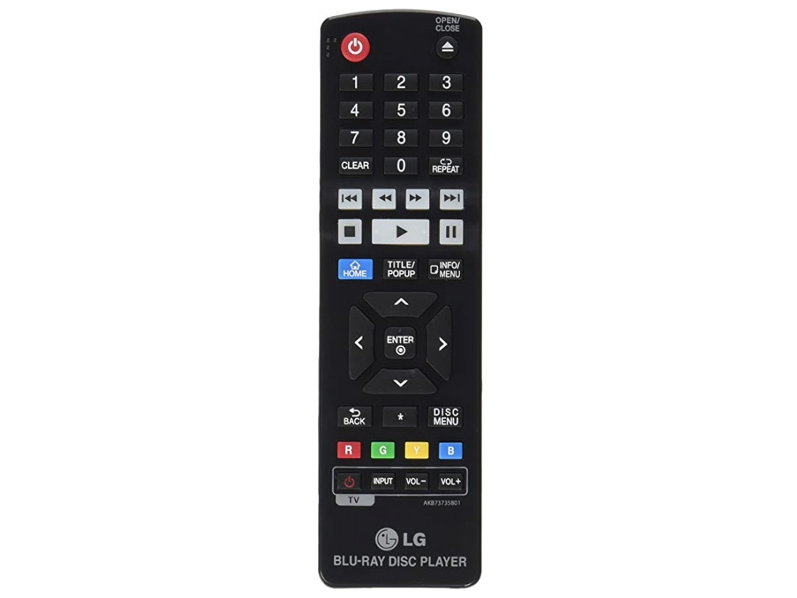 Mando A Distancia Original Diseñado Para Reproductores De Dvd Y Sistemas Multimedia De La Marca Lg Akb73735801