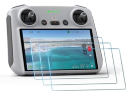 Juego de 3 protectores de pantalla de vidrio templado antirroturas y arcos eléctricos para DJI Mini 5 Pro (3 unidades)