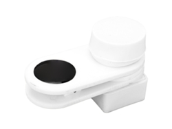 Omni-clip Magnético Para Tiza De Billar Práctico Porta Tiza Para Tacos De Pool Para Salones De Billar Bares Blanca