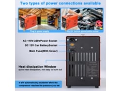 Compresor de aire eléctrico portátil de 4500 psi con pantalla LCD