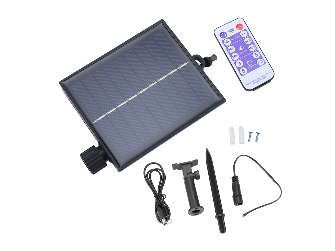 Caja De Control De Luces Solares Com Regulador Automático De Luminosidade