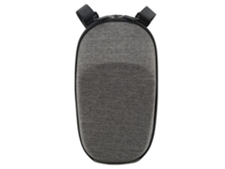 Bolsa Frontal Para Scooter Elétrico Com Capa Dura Eva Bolsa Para Guidão De Bicicleta Pasta Cinza