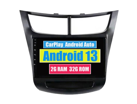Autoradio Multimedia ROVERONE para Chevrolet Sail 2015 - 2018 CarPlay Android Coche Radio Bluetooth Navegación