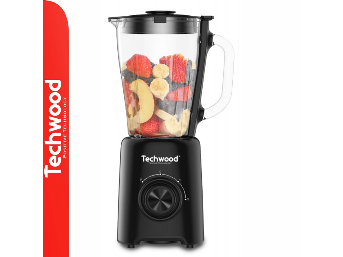 Licuadora de 500 W y 1,5 l con vaso Techwood