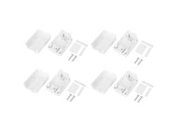 Caja De Información De Red De Escritorio Para Montaje En Superficie Con 1 Puerto Rj45-8p8c