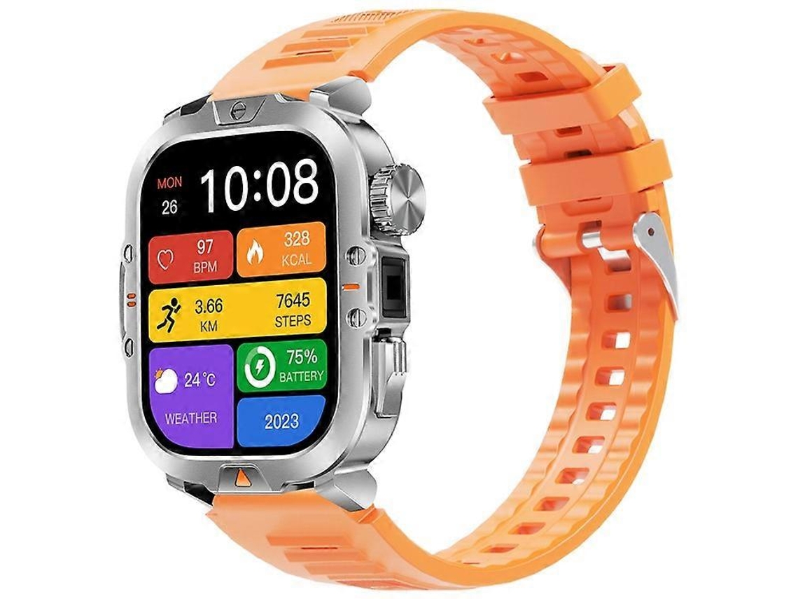 Reloj inteligente V17 con Bluetooth, monitor de salud, rastreador multideportivo, IP68, correa de silicona resistente al agua, para bicicleta eléctrica