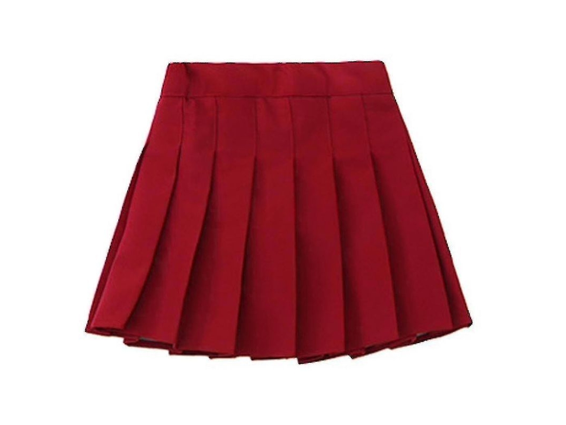Minifalda De Tenis Plisada De Talle Alto Para Niñas Con Braguita Incorporada (15-16 Años)