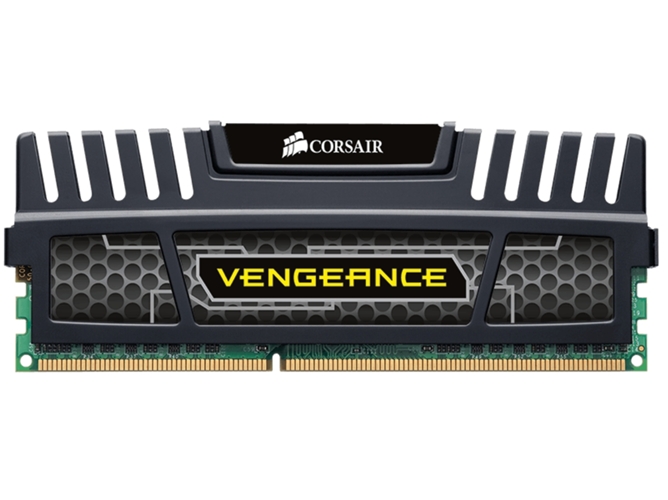 Memoria RAM DDR3 CORSAIR CMZ4GX3M1A1600C9 (1 x 4 GB - 1600 MHz - CL 9 - Negro)