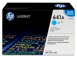 Cartucho de tóner original LaserJet HP 641A cyan para Laserjet series 4600, 4610 y 4650