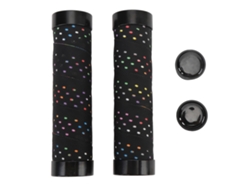 Mango Cycle Grip Set 22.2mm Antideslizante Pu Negro